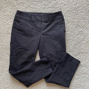 Loft Julie skinny pants black size 4